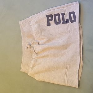 EUC POLO Ralph Lauren Grey Knit Skirt